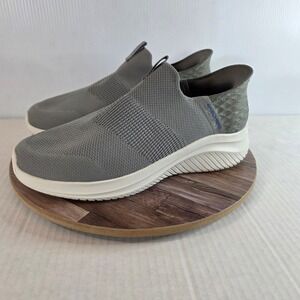 Skechers Slip-ins Ultra Flex 3.0 Mens 11 Grey Trainers Wide Fit 232450W